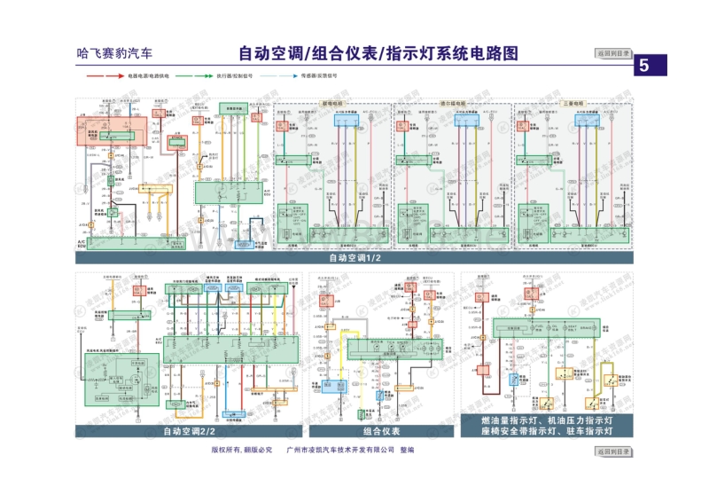 哈飞赛豹电路图