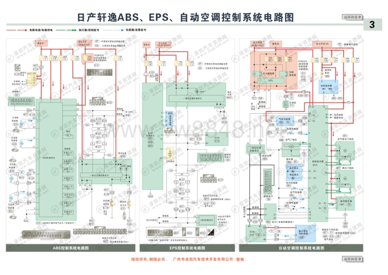 2005年东风日产轩逸电路图