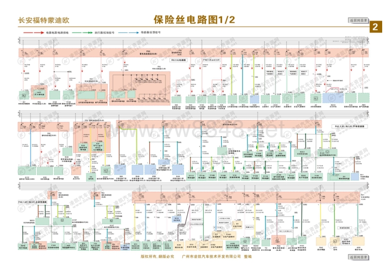 福特蒙迪欧致胜电路图