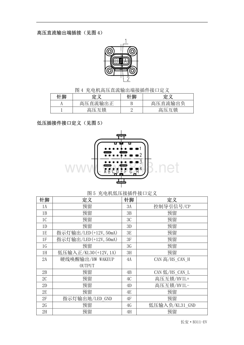 2017年长安cs15ev电动车维修手册 第3章 新能源-充电