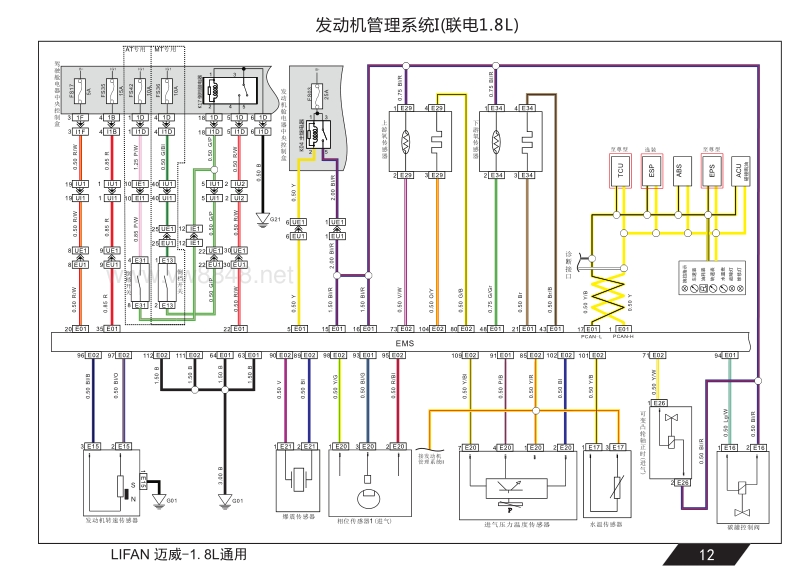 2016年重庆力帆迈威电路图