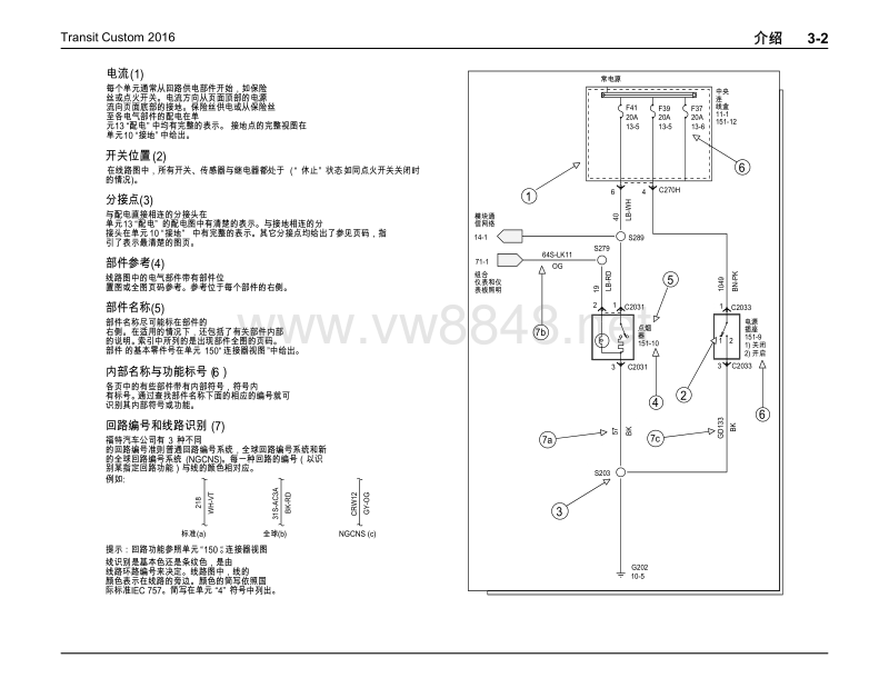 2016年江铃福特途睿欧电路图