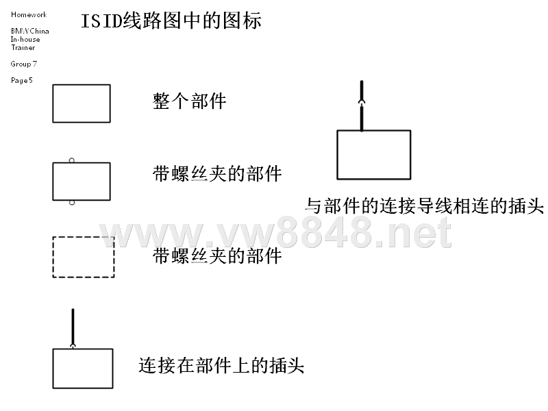 宝马bmw电路图识图