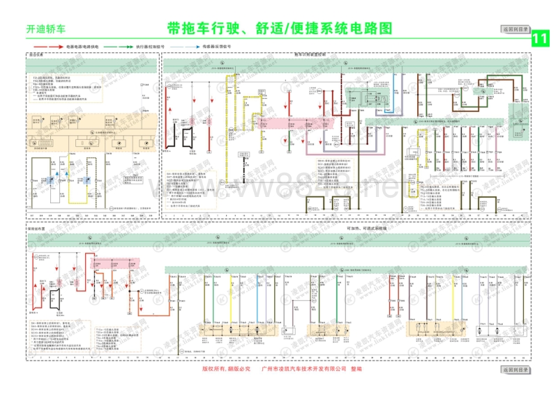 2005年大众开迪电路图