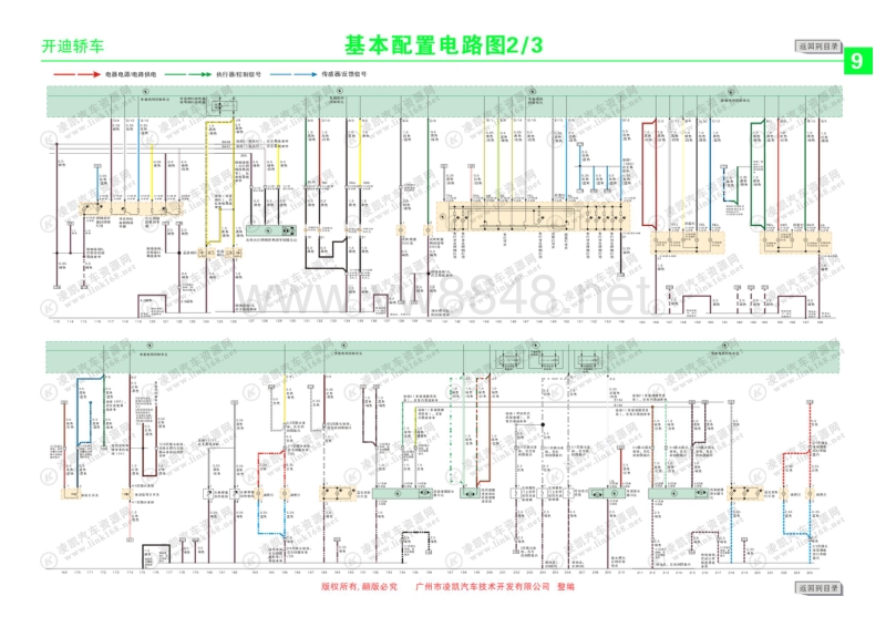 2005年大众开迪电路图