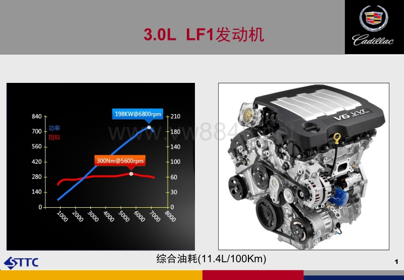 2010年凯迪拉克srx赛威培训 发动机lf1 sidi