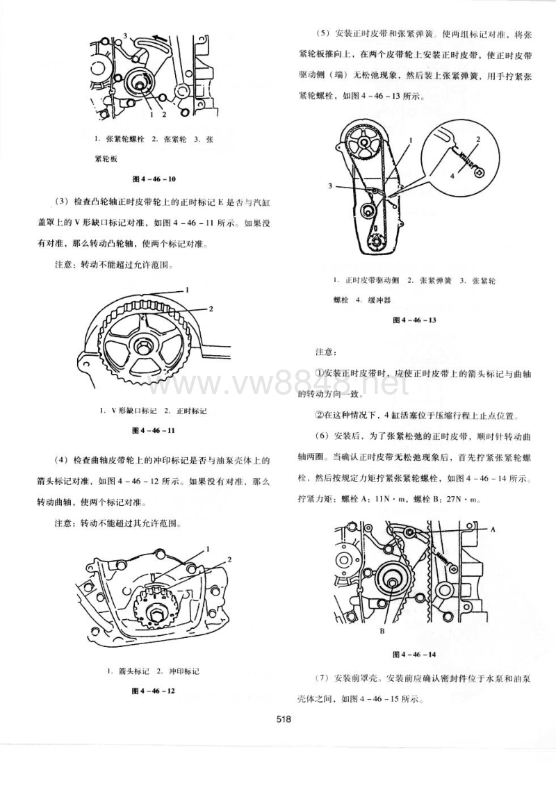 陆风风华轿车正时校对