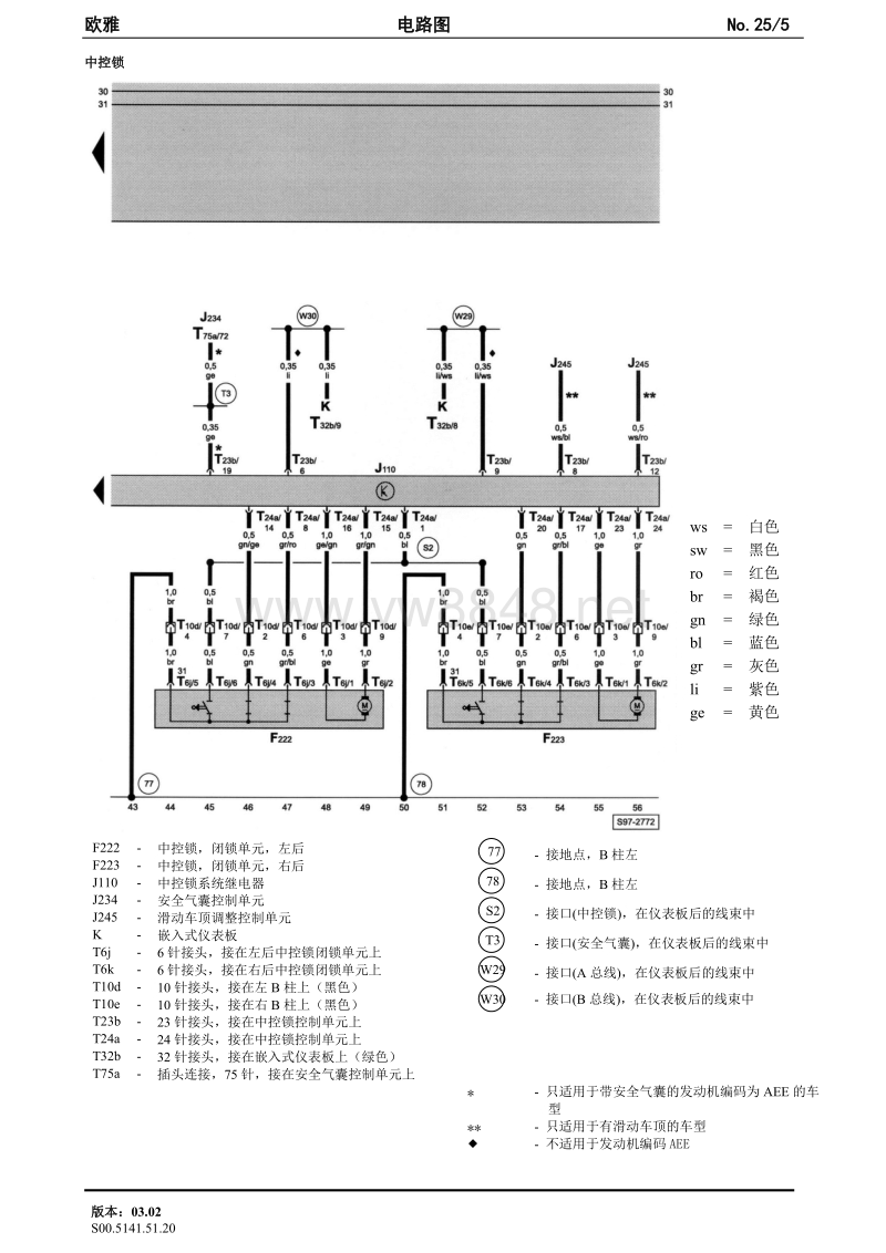 斯柯达明锐电路图_16-05